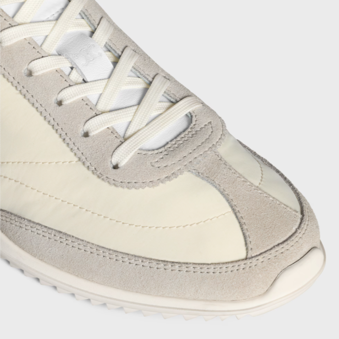 CELINE Racer Low-Top Sneakers Vanilla